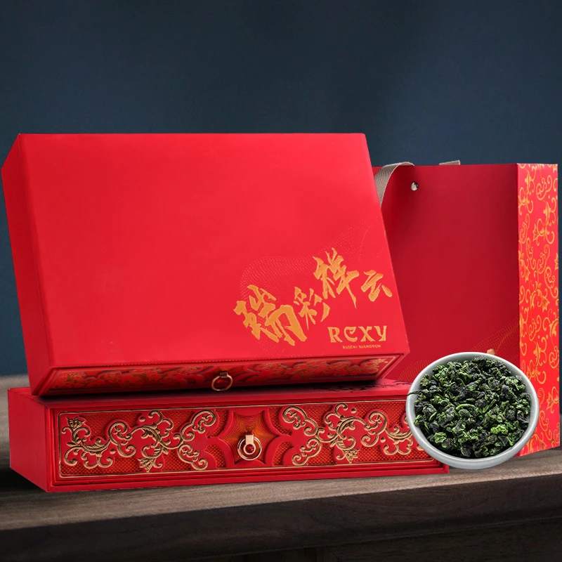 安溪新茶铁观音茶叶浓香型高山乌龙茶精美礼盒装