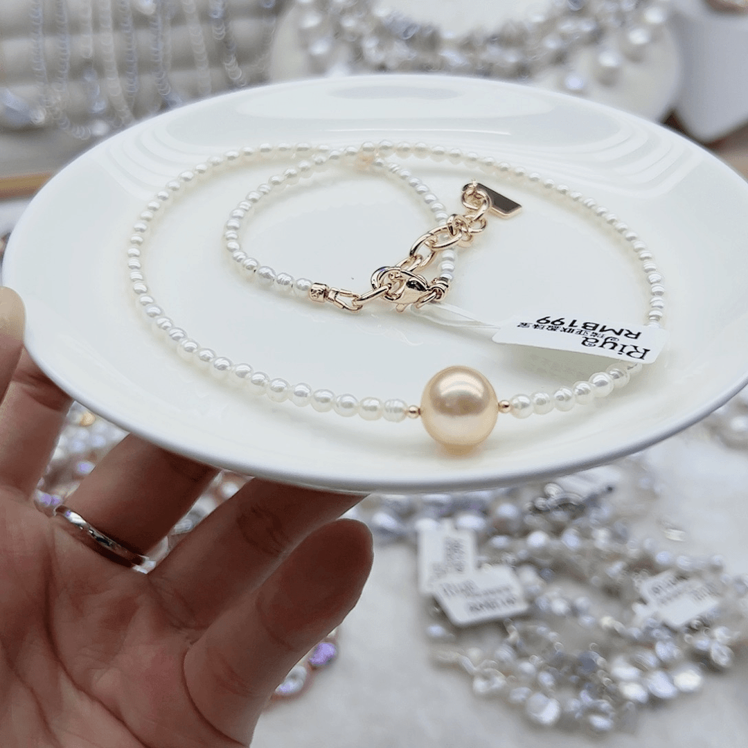 淡水珍珠颈饰未镶嵌17