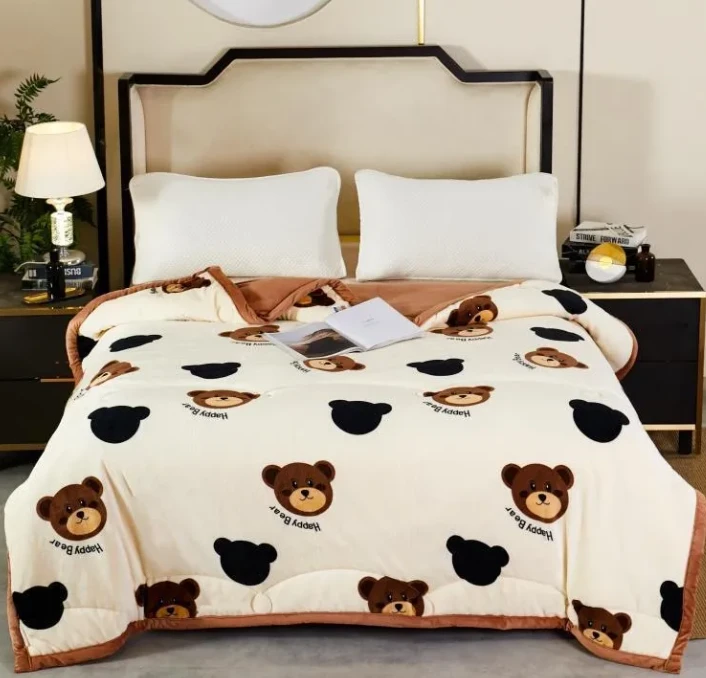 （免费试睡15天）牛奶绒绒被子学生宿舍单人双面绒150*200