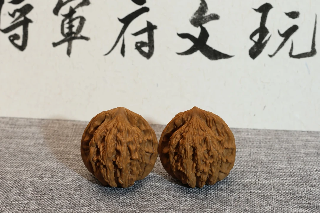 文玩核桃北京房山麦穗虎头精品s档配对