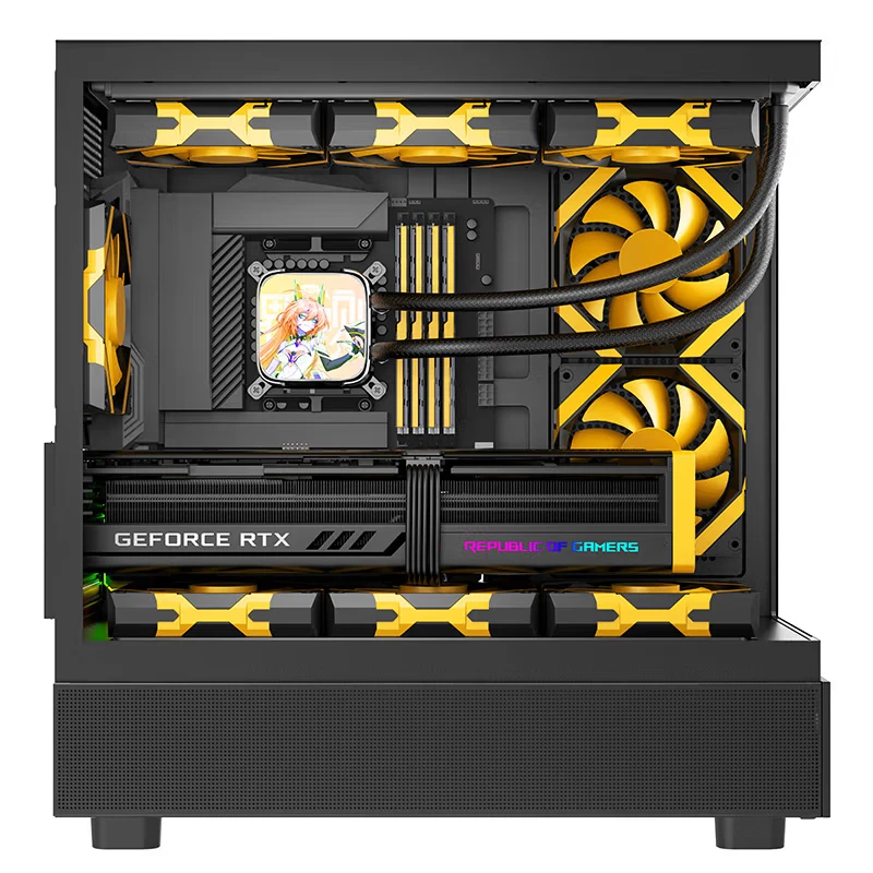 全新14代DIY电脑游戏主机黑悟空吃鸡LOL永劫无间台式电脑主机