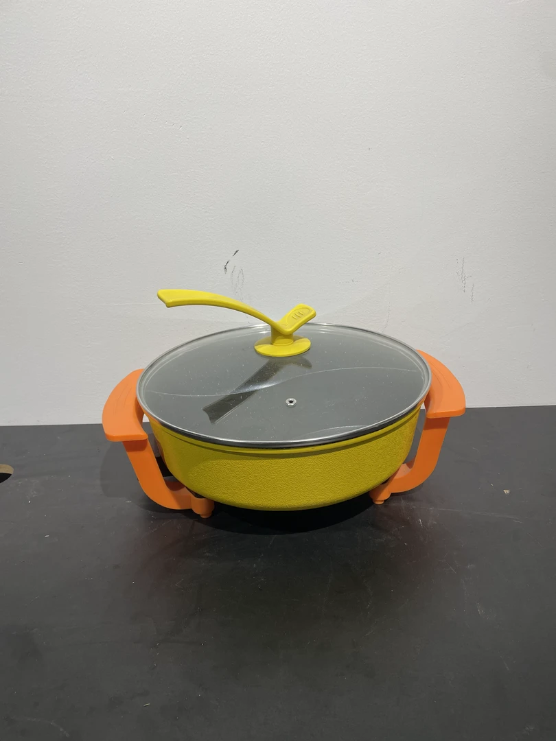 电火锅鸳鸯锅黄色好用