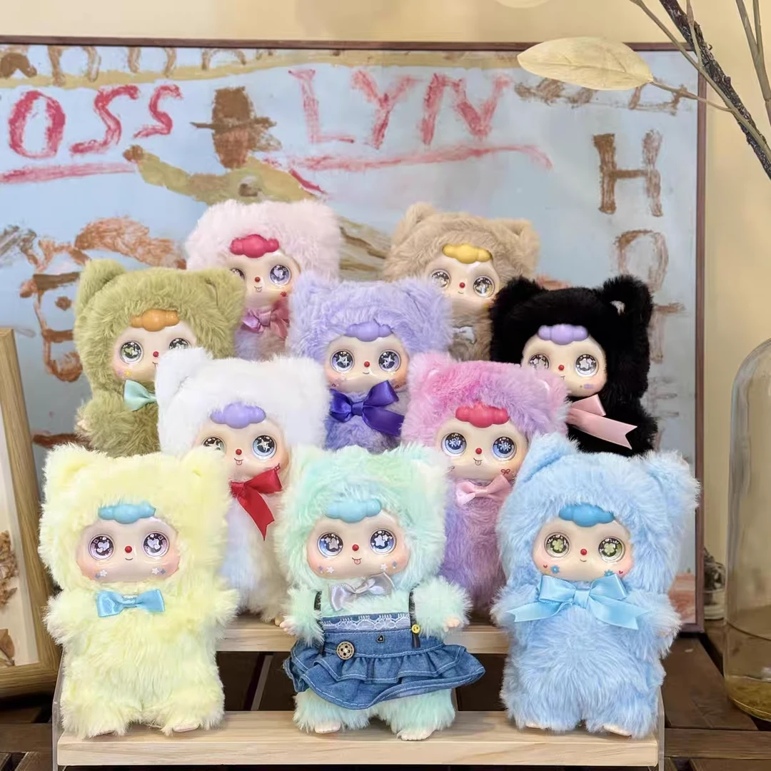 豆包V 2猫咖系列二代毛绒盲盒潮玩可爱公仔挂件礼物