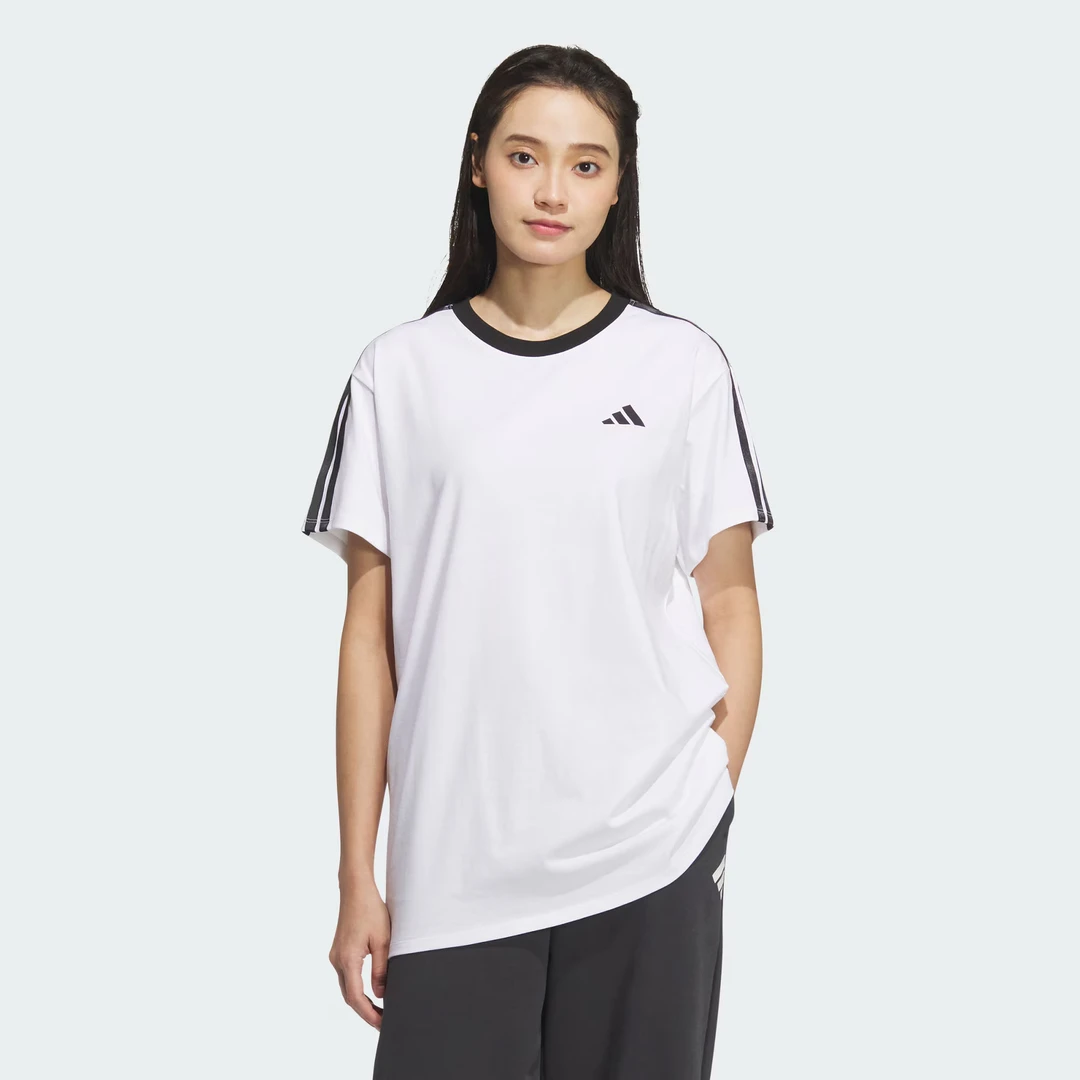 adidas/阿迪达斯【卖场同款】夏日户外女子运动休闲短袖T恤JY7613