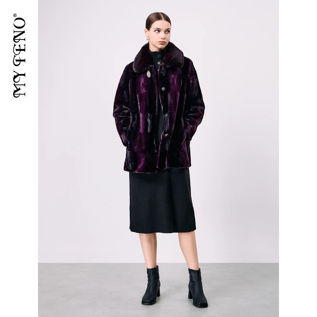 MY TENO/马天奴冬季新款短款外套奢华VRAH81JKH0