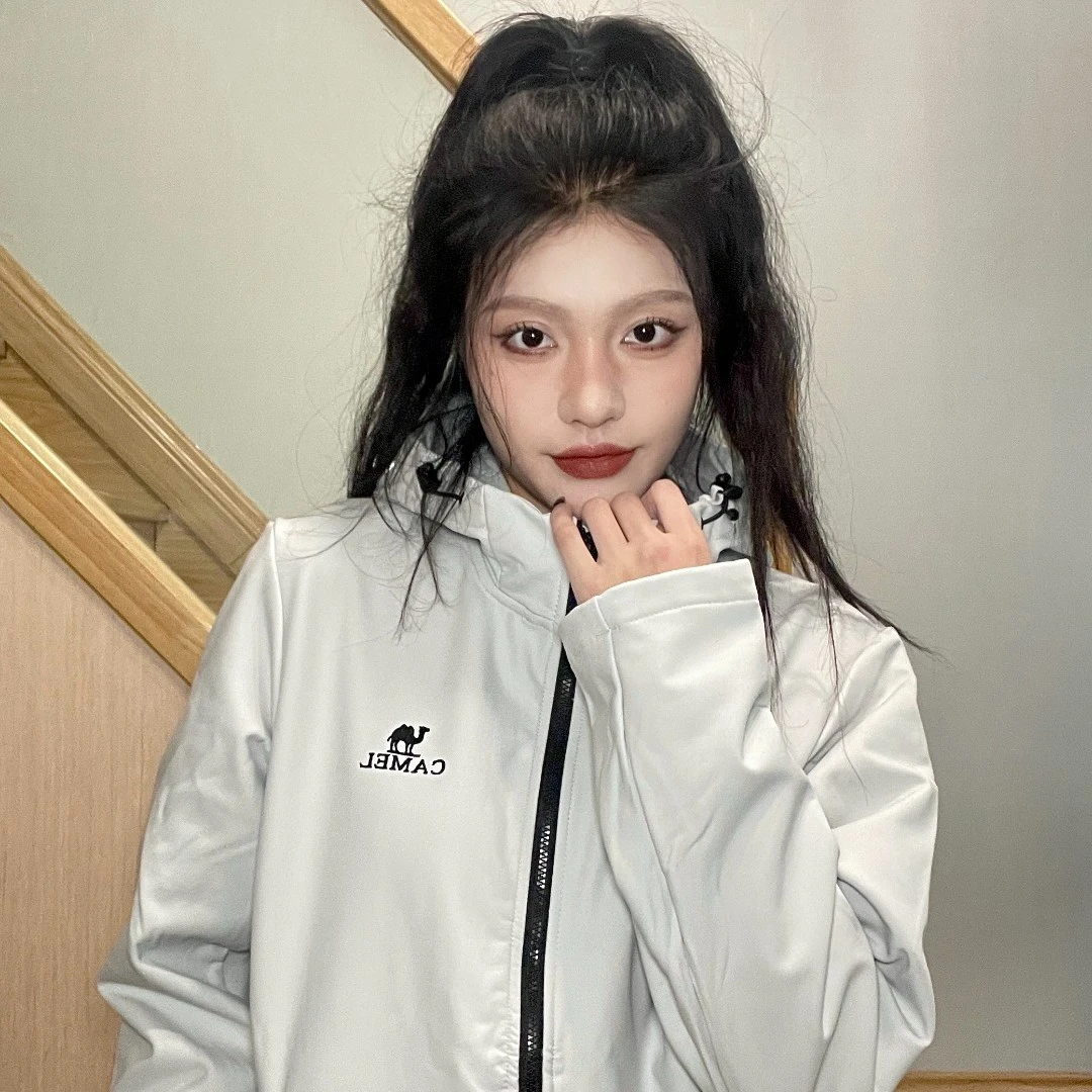 骆驼运动外套男女软壳冲锋衣户外防水防风休闲保暖外套7A22264485