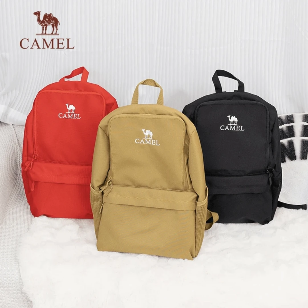 骆驼户外运动包时尚休闲双肩背包多功能背包20L登山包574C673606