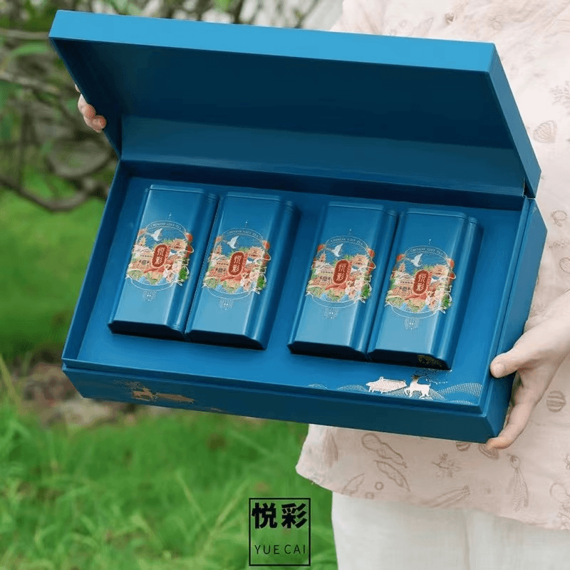 悦彩 铁观音 乌龙茶 陶瓷罐装500g茶叶礼盒装