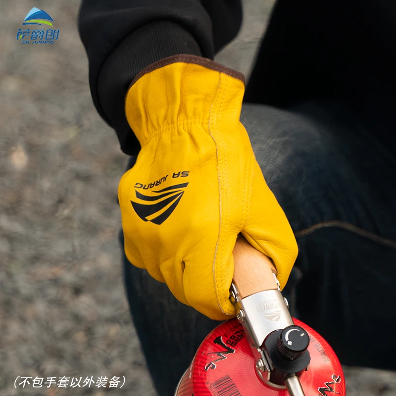 SA JURANG萨爵朗露营复古手套皮制手套工作劈柴手套防烫手套耐磨
