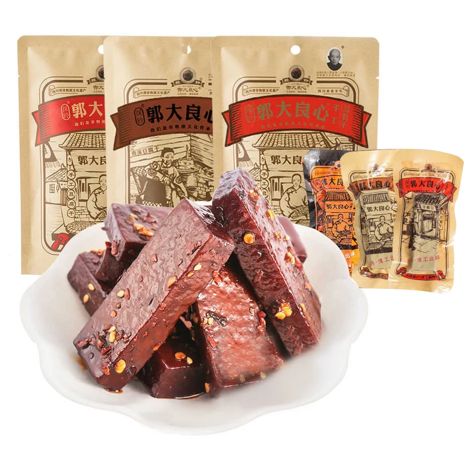 採铃郭大良心手工豆腐干108g四川省非物质文化遗产老字号南溪特产