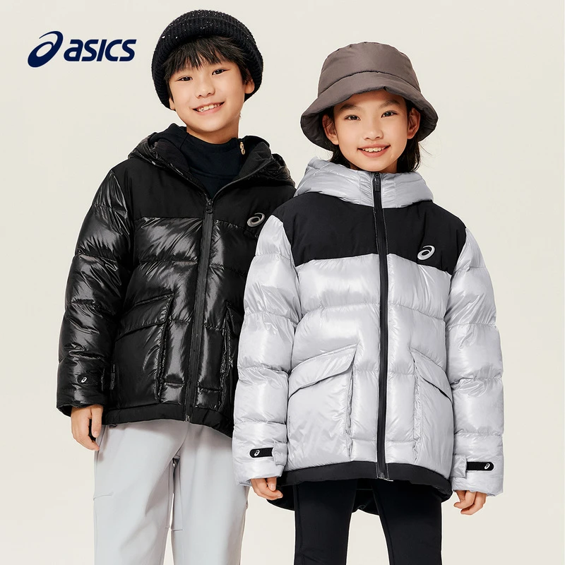 【官方旗舰】Asics亚瑟士童装男女中大童加厚羽绒服334231073056