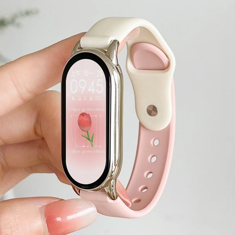 【表带】适用小米手环10表带硅胶款表带9代替换表带亲肤运动手表带