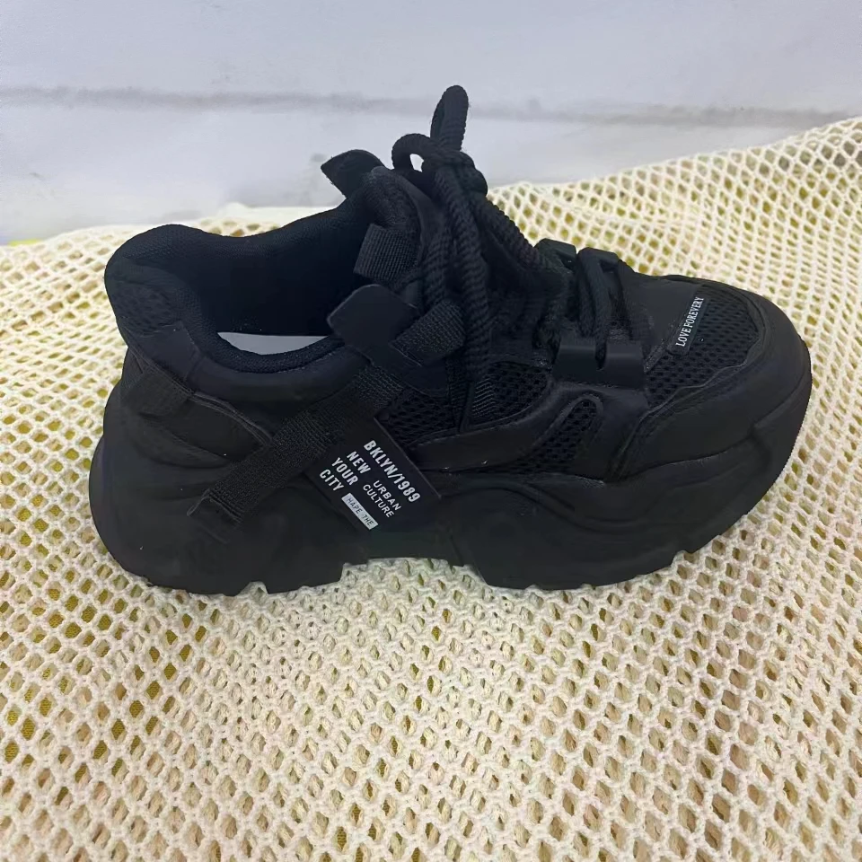 时尚厚底春秋高帮鞋