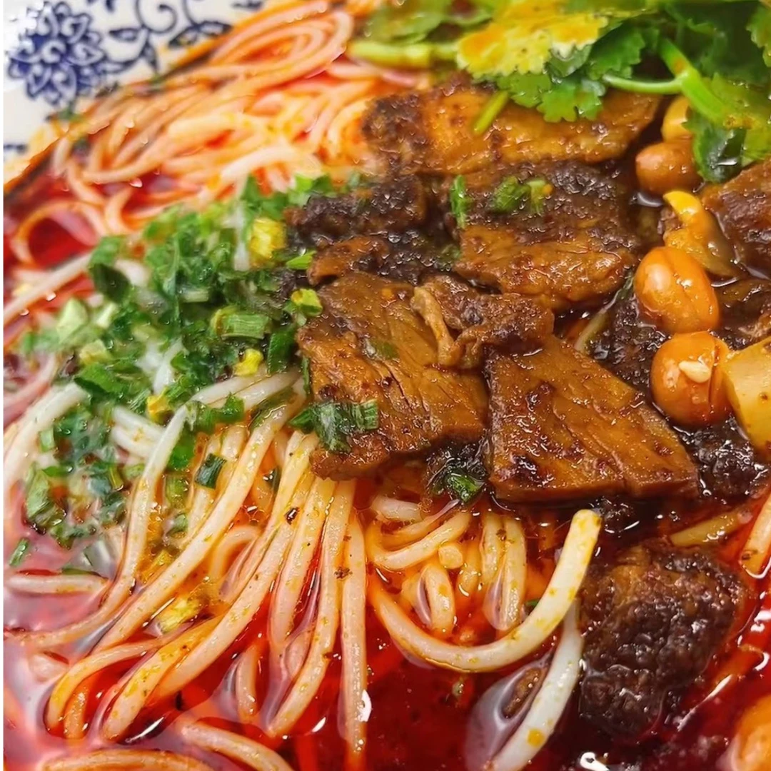 【牛肉粉】湖南特色牛肉米粉350g/包椒麻大杂烩椒麻双脆