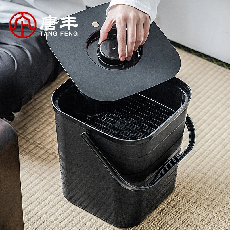 唐丰茶水桶茶渣桶废水桶茶水分离垃圾桶茶桶茶道家用茶水垃圾桶
