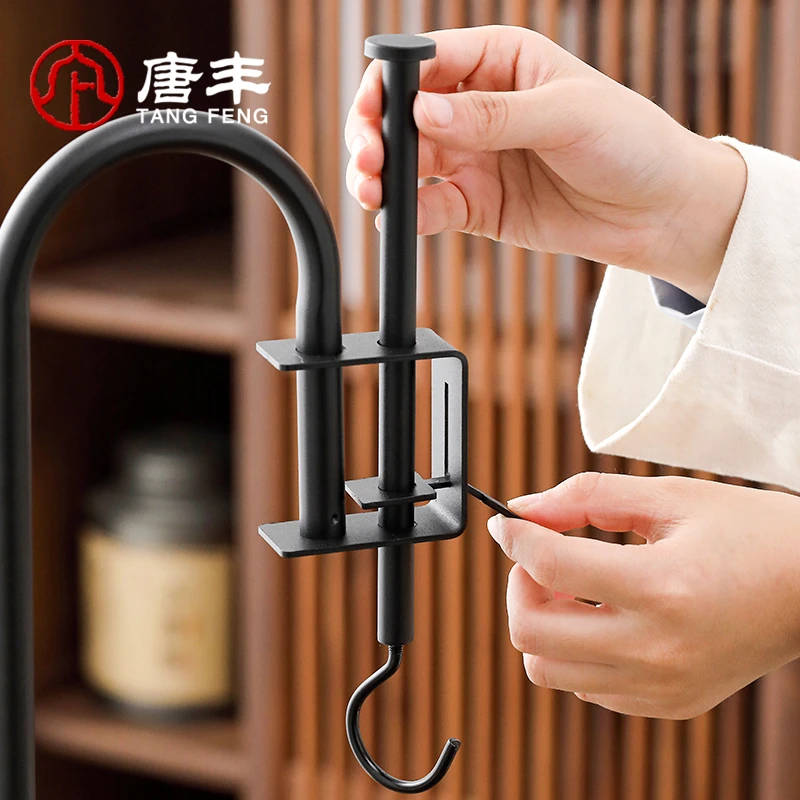 唐丰2025新款玻璃茶壶围炉煮茶套装家用可调节悬挂式电陶炉煮茶壶