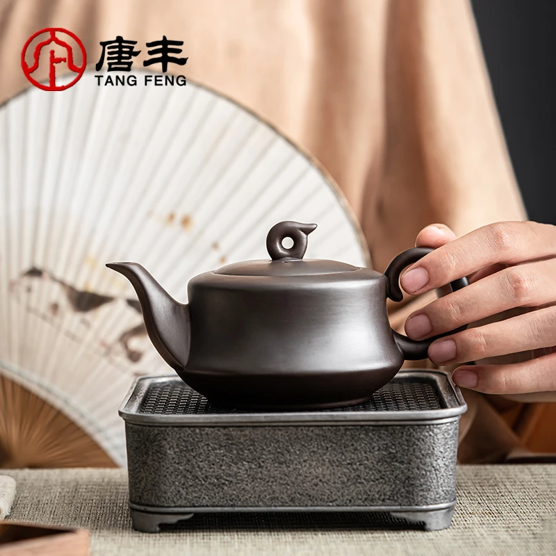 唐丰大容量手工新中式茶壶单壶茶具泡茶壶家用茶杯高端小茶壶复古