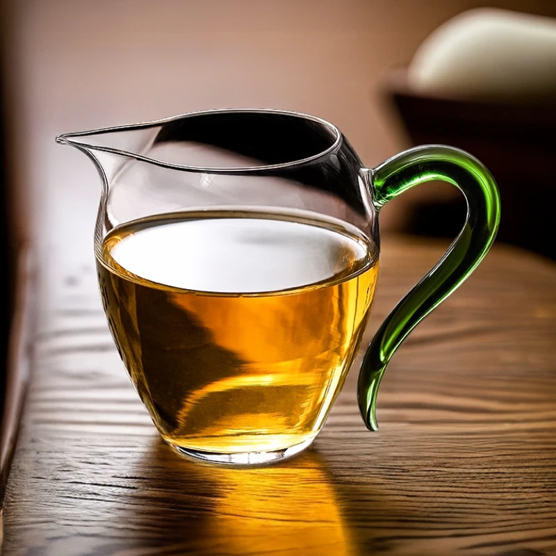 唐丰公道杯防烫泡茶家用大容量耐热分茶器加厚茶杯茶壶S玻璃茶具