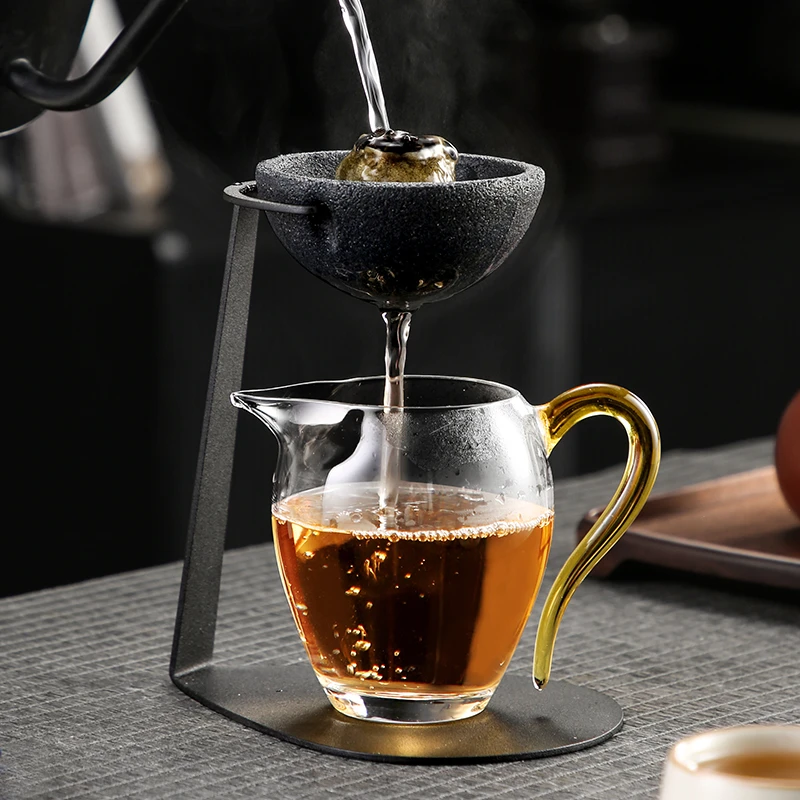 唐丰无孔茶漏公道杯茶滤网一体泡茶神器茶叶过滤公道杯家用创意