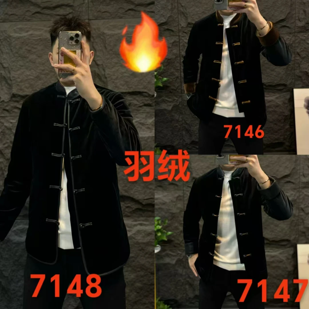 冬季 新款羽绒 唐装新中式 休闲外套