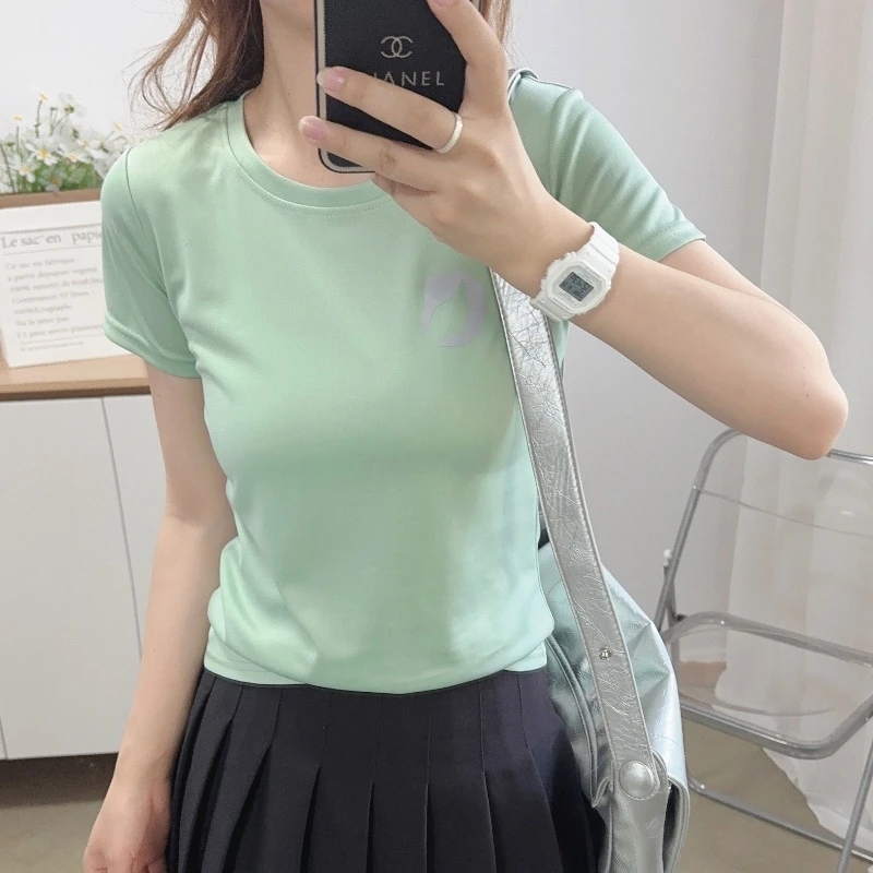 【亏本清仓】新款女士运动T恤速干短袖修身广场舞健身跑步衣