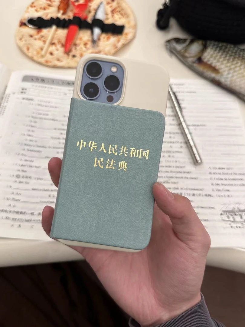新款民法典手机壳苹果13-14pm-只有苹果