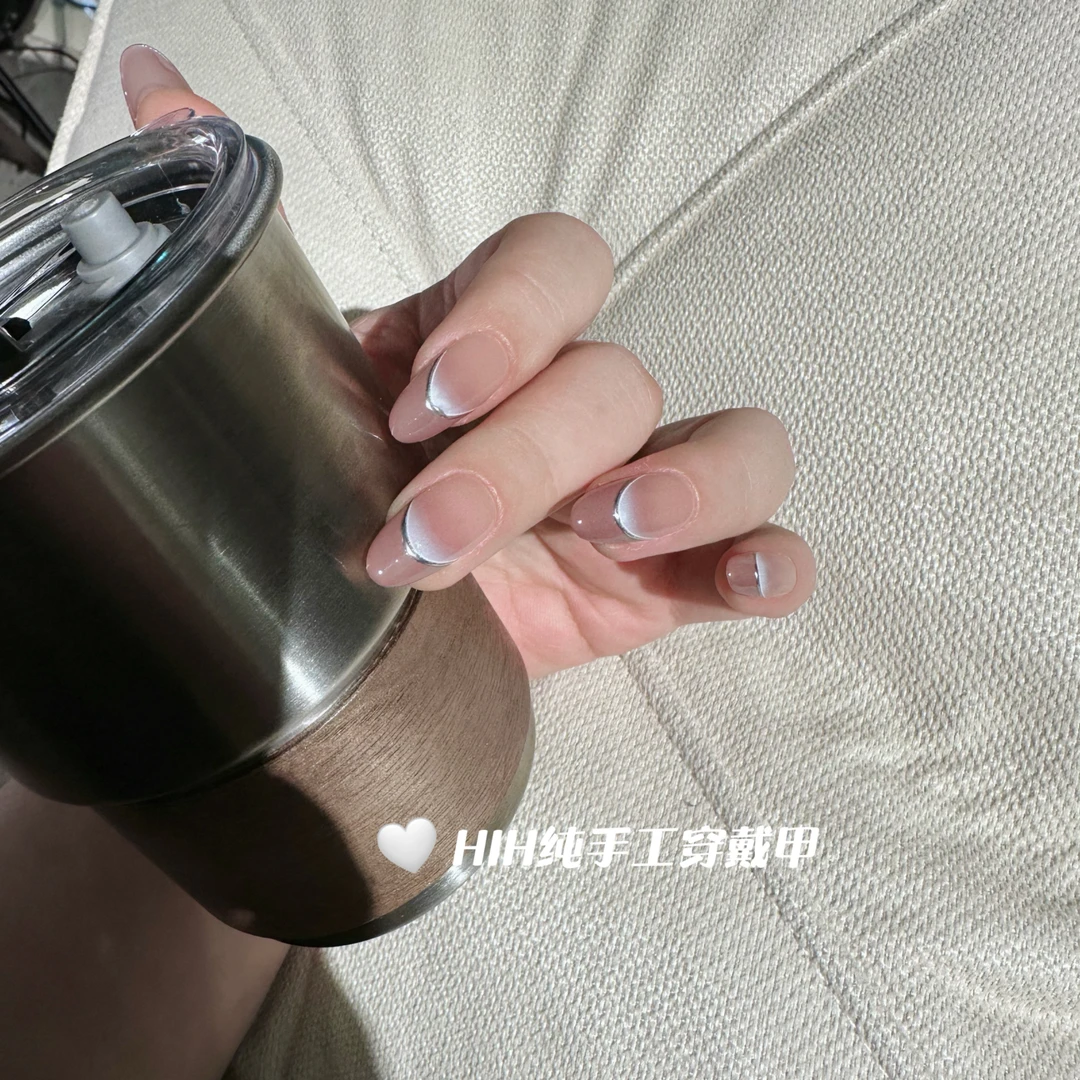 ❀焦糖冰茶❀纯手工穿戴甲纯欲新款心动手绘流行气质手绘时尚推荐