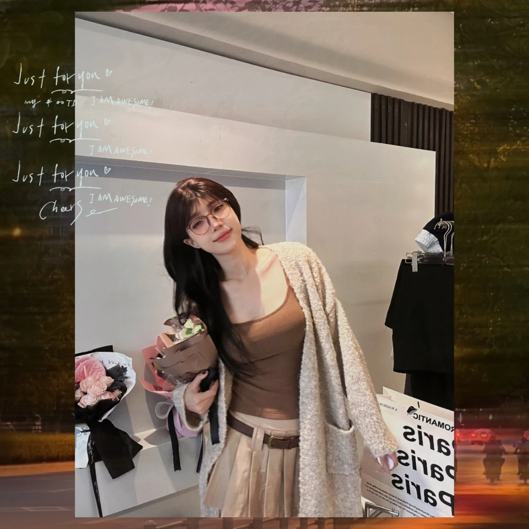 中长款软糯毛衣开衫【少现速走】外套女秋冬长袖外搭慵懒针织上衣