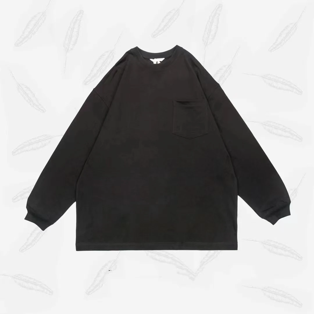 秋冬新款 四色重磅长袖T恤(320g)#TKB-8