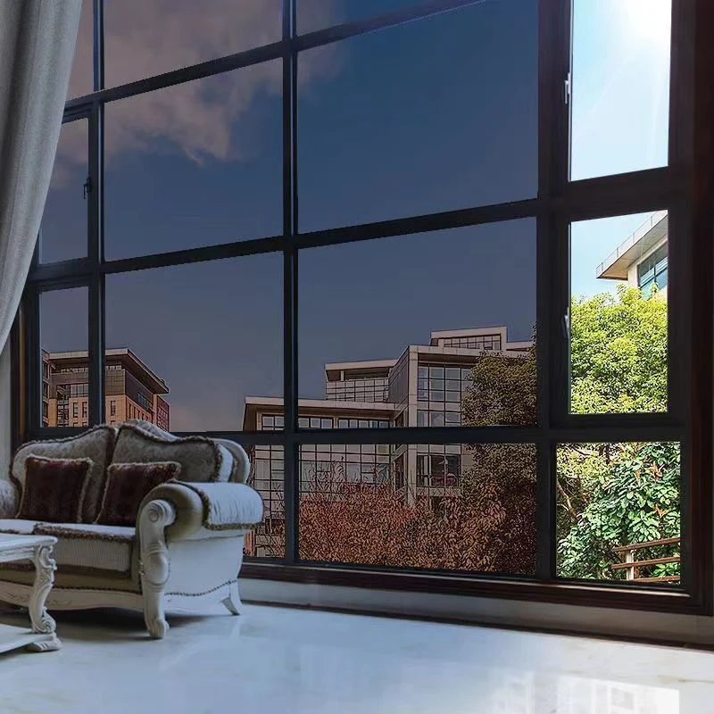 玻璃贴纸隔热膜防窥遮光窗户阳台贴膜定制