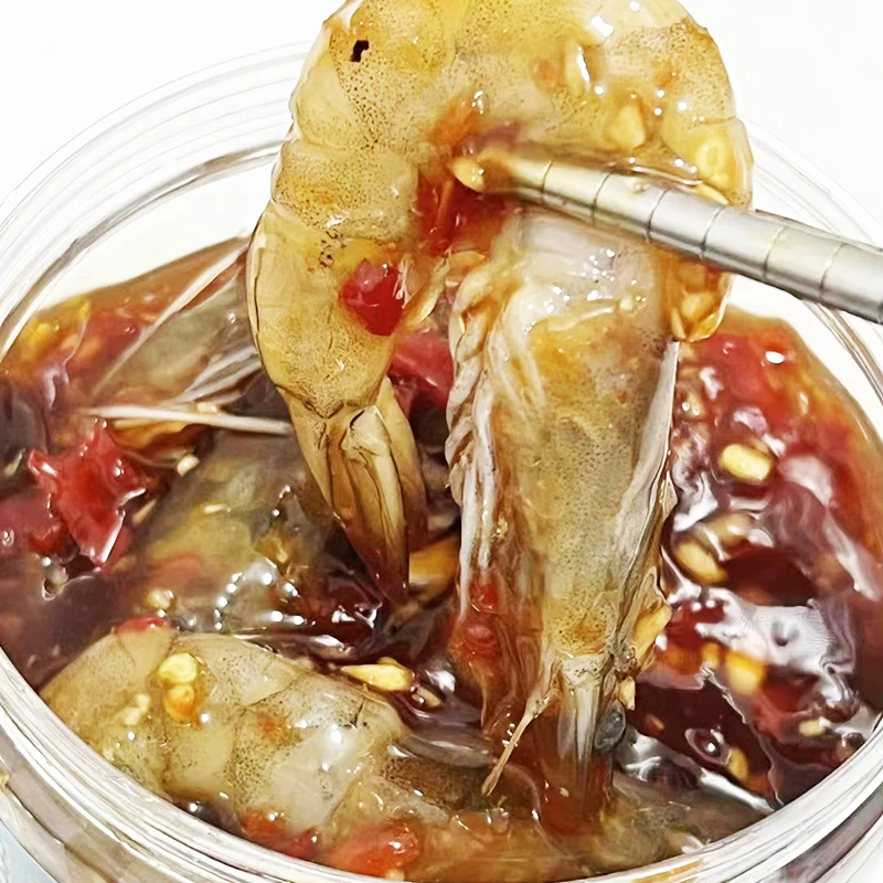 甜辣无皮虾 350g 12只*2-3罐 顺丰包邮