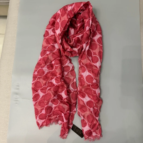 全新未使用 COACH/蔻驰 1292女围巾女保暖 70%真丝/25棉/5%山羊绒
