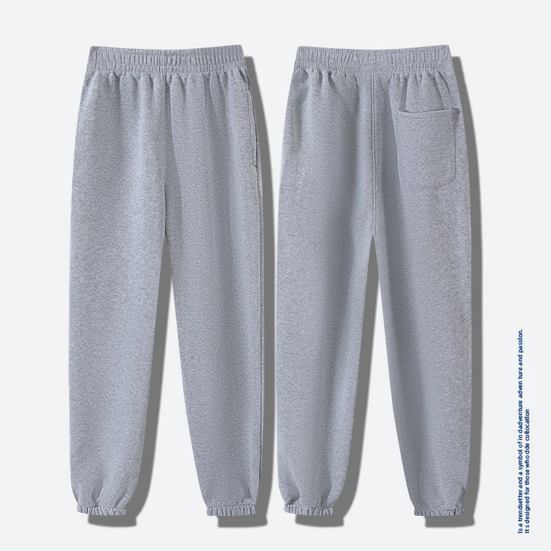 秋季潮牌春秋款运动裤休闲卫裤宽松学生篮球裤秋冬加绒男女同款