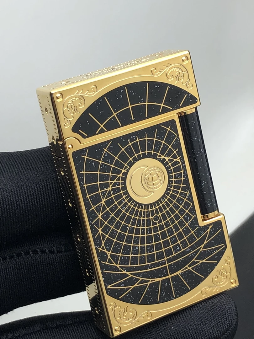 星空罗盘朗声充气打火机