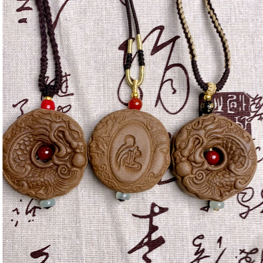 今日福利『龙涎香』古法手工合香牌 天然名香 脖挂 吊牌摆件