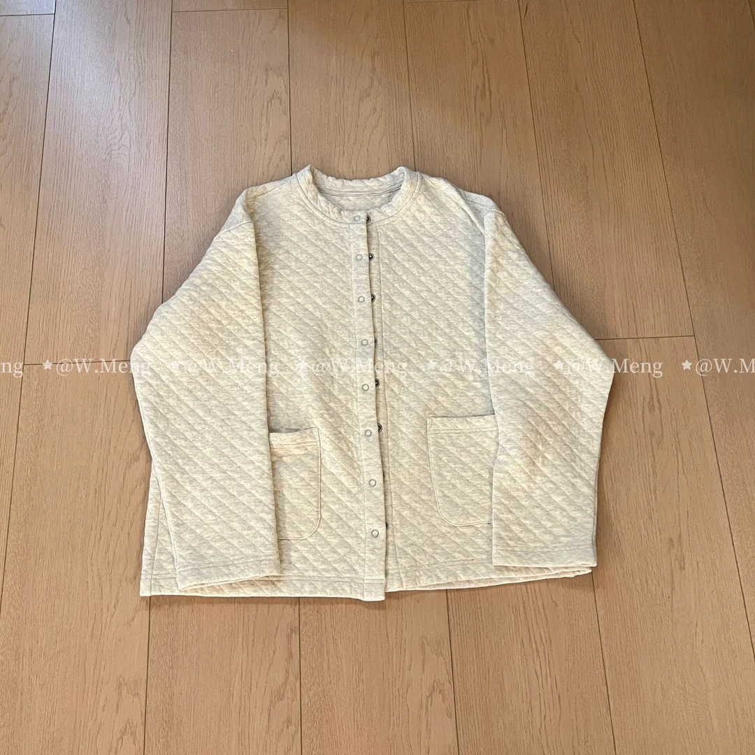 WMeng.【轻盈棉】极简百搭小众款轻薄款小棉外套