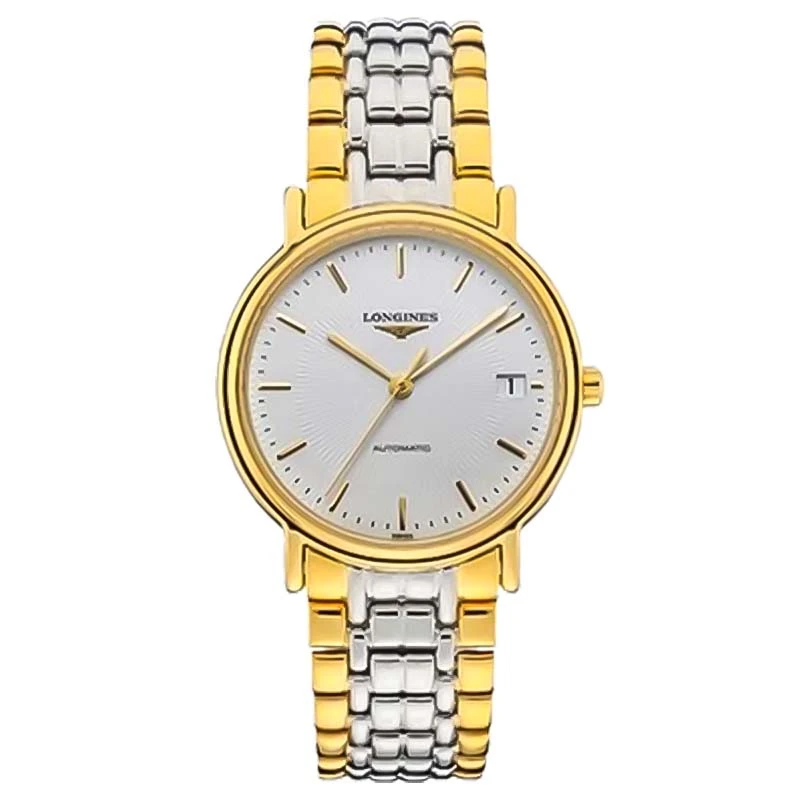 99新 Longines/浪琴 瑰丽自动机械/表径34.5mm/L4.821.2.18.7男表