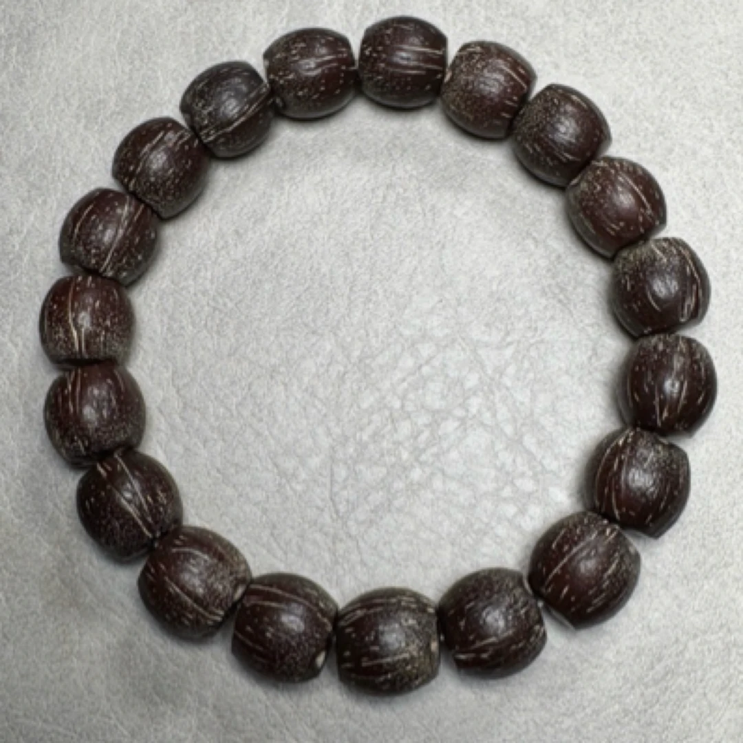 非金属木质手链 厚壁紫金鼠手串 尺寸13mm