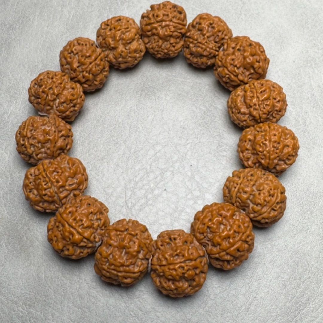 非金属木质手链 双龙纹大金刚 单珠尺寸20mm