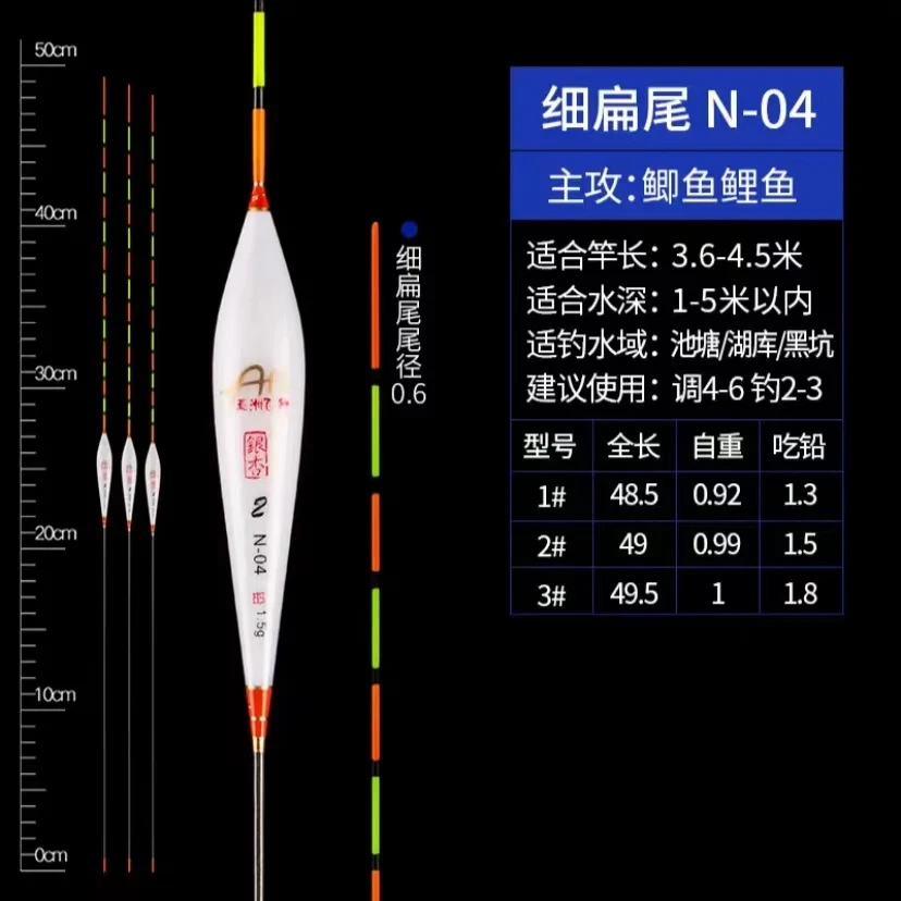 钓鱼用浮漂N04型号随机一支