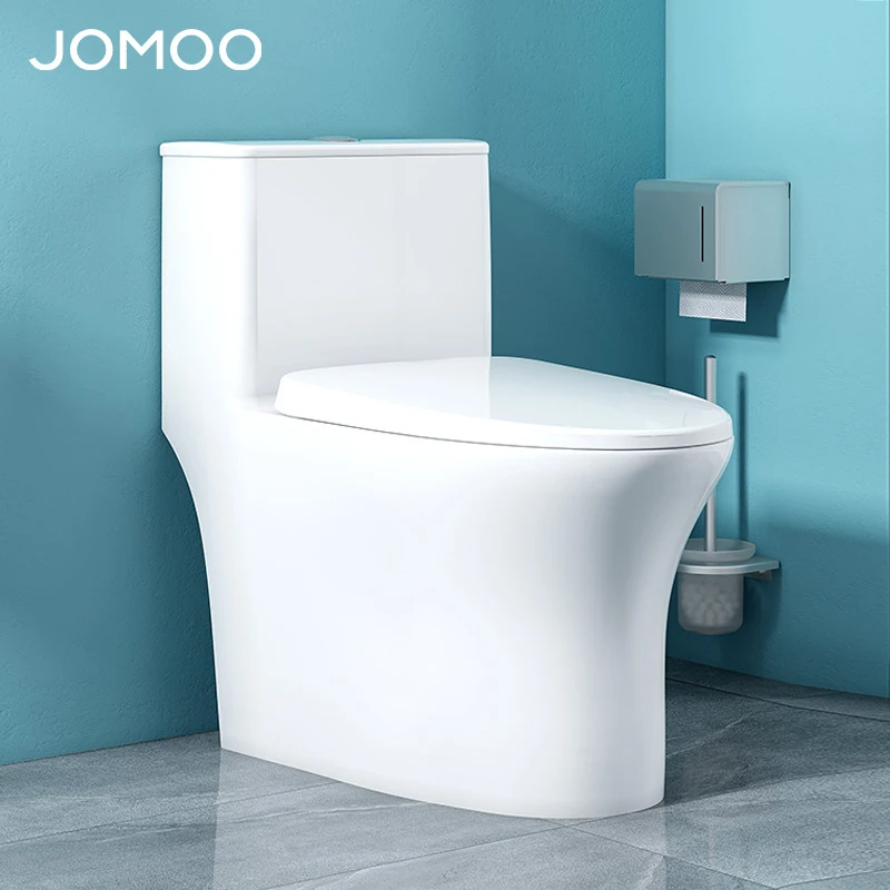 JOMOO/九牧  抗菌节水马桶强劲漩冲一级节能水效快拆盖板11396