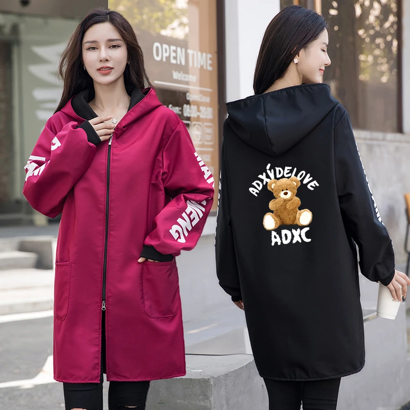 加绒罩衣大人秋冬长袖围裙家用厨房女时尚洋气防水外套保暖工作服