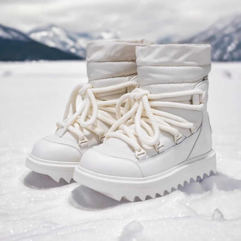 【明星同款次有引力】PALLADIUM帕拉丁时尚保暖女高帮靴99010