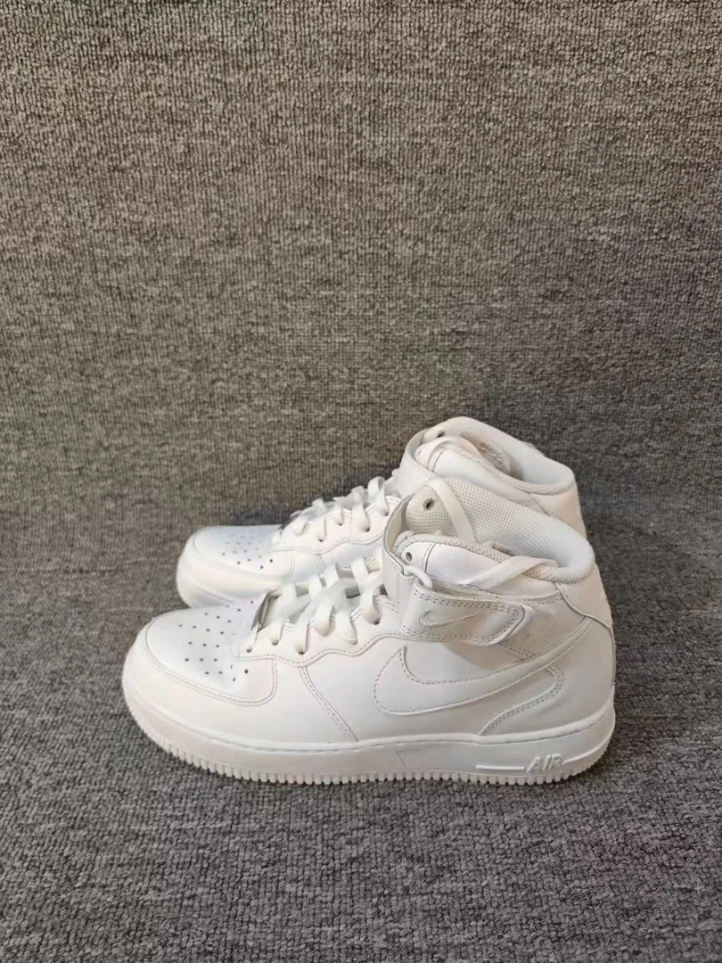二手 42码Nike Air Force 1 空军一号 休闲鞋 Mid White