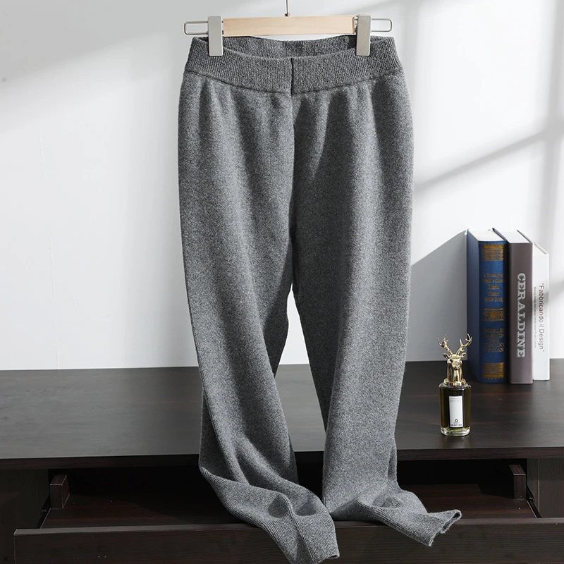 〔绒蒂斯甄选〕2025男士四平针山羊绒加厚山羊绒裤内穿打底裤秋绒裤