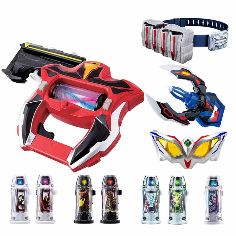 万代捷德奥特曼胶囊融合升华变身器玩具贝利亚银河欧罗布水晶赛迦