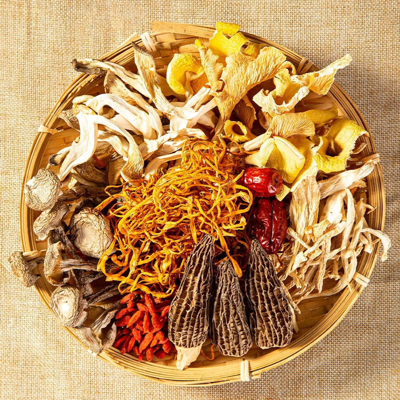 七彩菌汤包云南特产正品松茸菌羊肚菌菇汤料包炖汤材料包干货批发