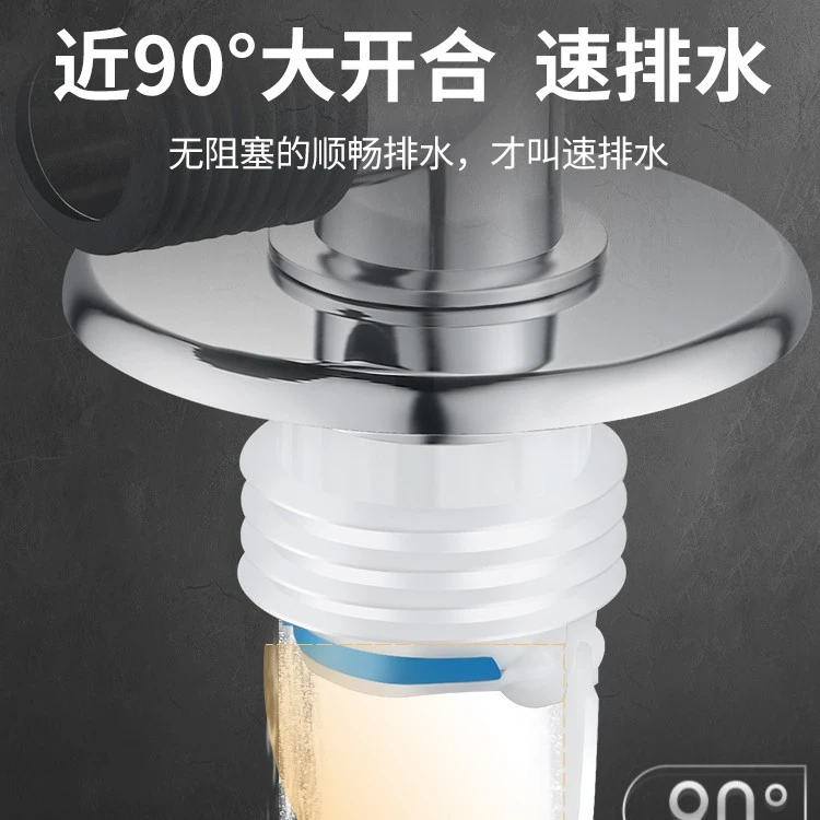 洗衣机地漏三通专用两用接头阳台卫生间下水管道排水管防臭防溢水
