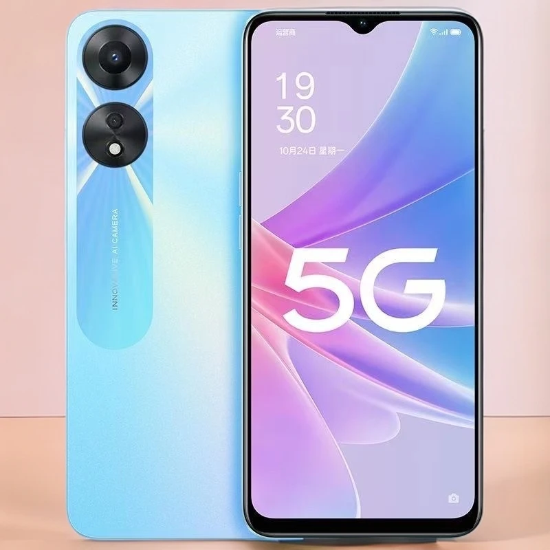 99新 OPPO oppoA58-5G-256G全面屏指纹识别双卡严选优品资源机