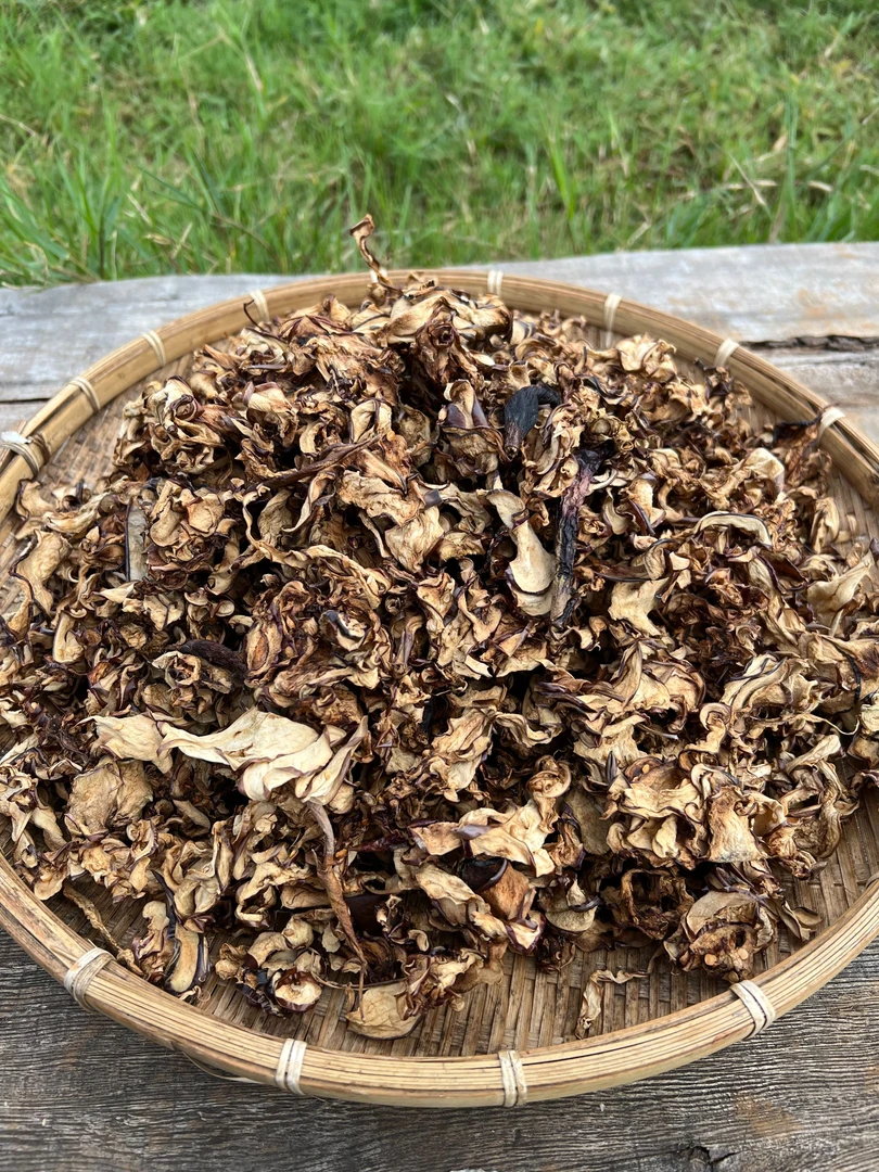 农家自然晾晒茄子干